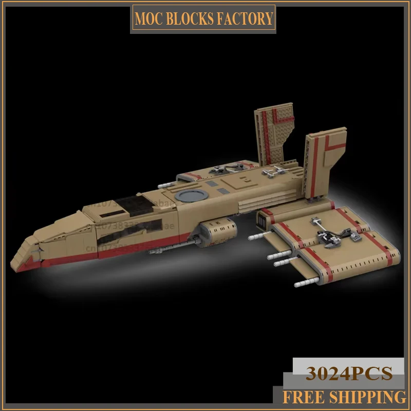 Movie Series Space UCS Moldy Crow MOC Building Block Technology Bricks DIY Assembly Model Spaceship Toys Xmas Gifts
Movie Series Space UCS Moldy Crow MOC Building Block Technology Bricks DIY Assembly Model Spaceship Toys Xmas Gifts