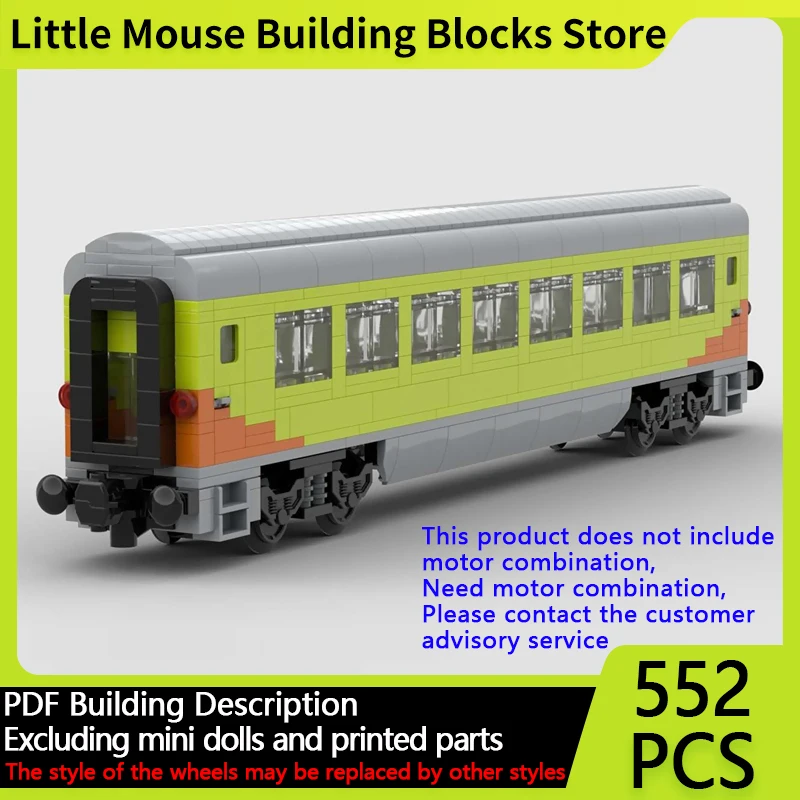 City Car Model MOC Building Bricks Low Fare Train Passengers Wagon Modular Technology Gifts Holiday Assemble Children Toys Suit
City Car Model MOC Building Bricks Low Fare Train Passengers Wagon Modular Technology Gifts Holiday Assemble Children Toys Suit