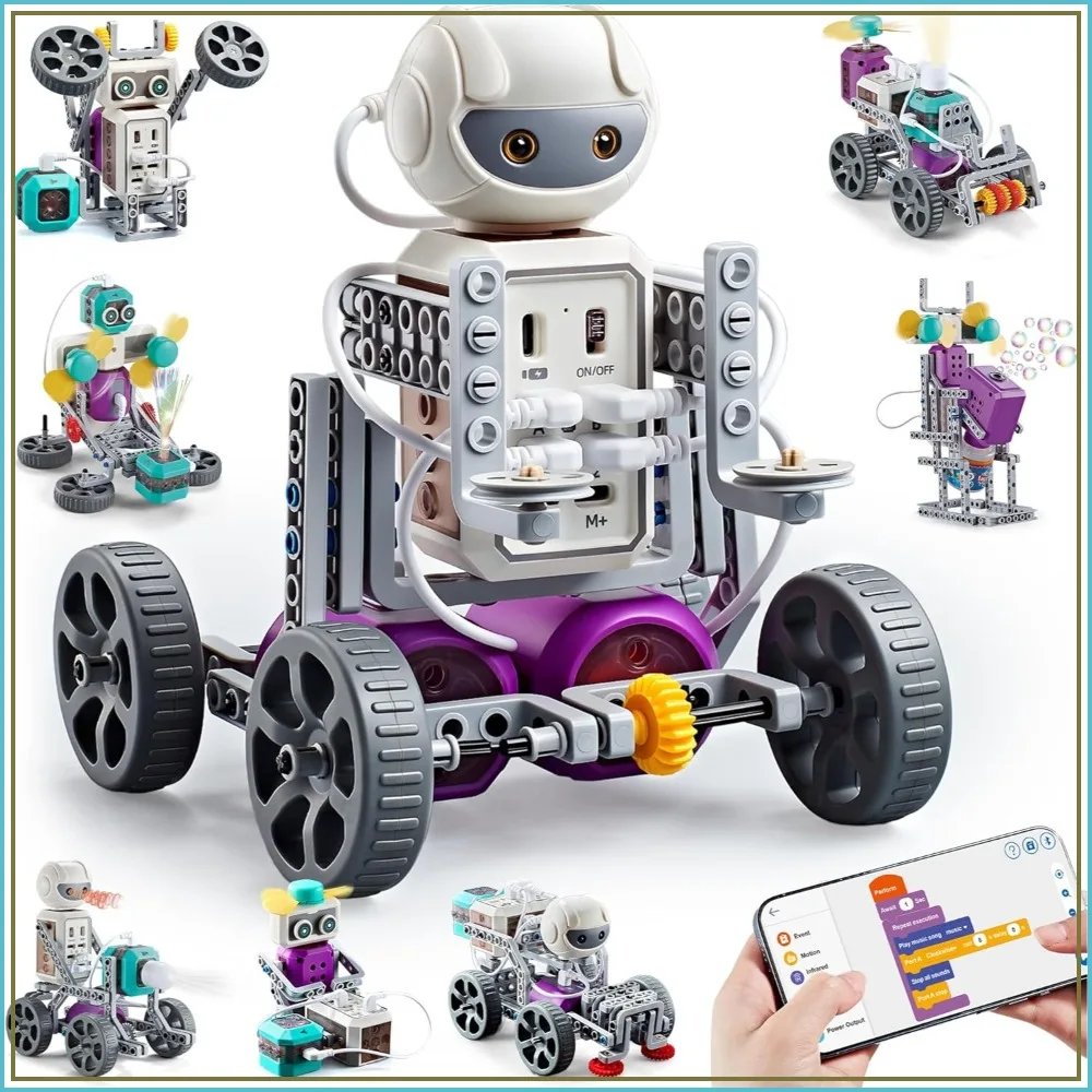 24-in-1 STEM Science Experiments Robotics Kit for Kids Ages 8-12, Gifts for Boys & Girls
24-in-1 STEM Science Experiments Robotics Kit for Kids Ages 8-12, Gifts for Boys & Girls