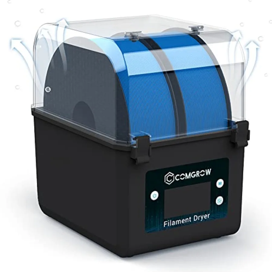 Filament Dryer Upgraded Filament Dry Box Large-Capacity 3D Filament Dehydrator for 2KG Filament Compatible with 1.75mm 2.85mm F
Filament Dryer Upgraded Filament Dry Box Large-Capacity 3D Filament Dehydrator for 2KG Filament Compatible with 1.75mm 2.85mm F
