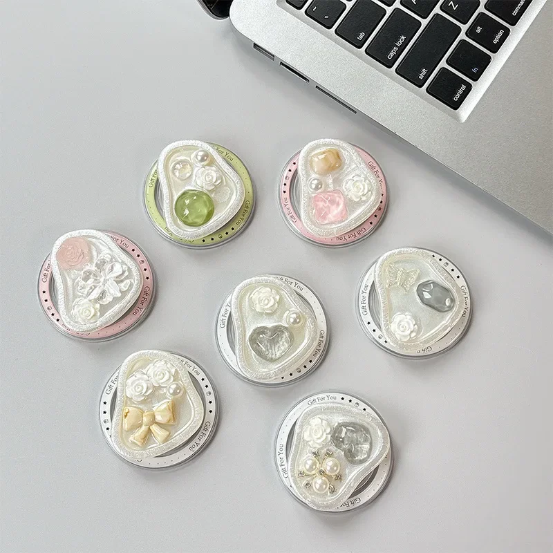 Магнитная ручка для телефона в корейском стиле с жемчужным драгоценным камнем, подставка на воздушной подушке, настольный кронштейн, портативный держатель для просмотра для девочек, подарок
Магнитная ручка для телефона в корейском стиле с жемчужным драгоценным камнем, подставка на воздушной подушке, настольный кронштейн, портативный держатель для просмотра для девочек, подарок