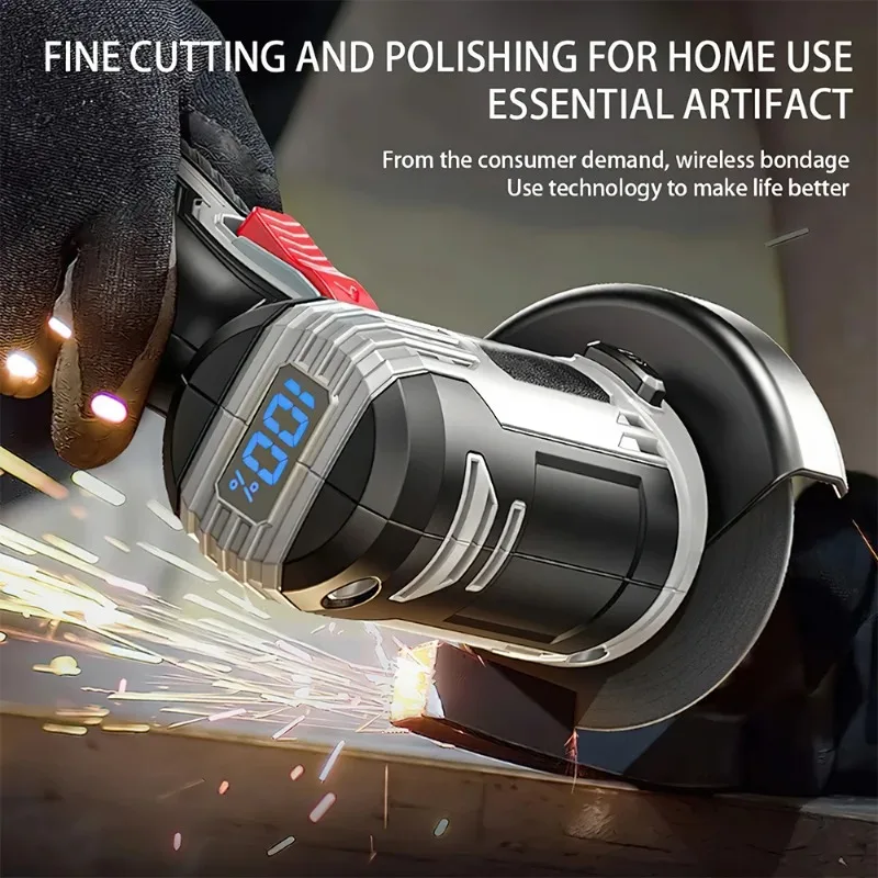 【Premium】Large Capacity Portable 16.8V Mini Angle Grinder Lithium Battery Polishing Grinding Cutting Machine for Household Power
【Premium】Large Capacity Portable 16.8V Mini Angle Grinder Lithium Battery Polishing Grinding Cutting Machine for Household Power