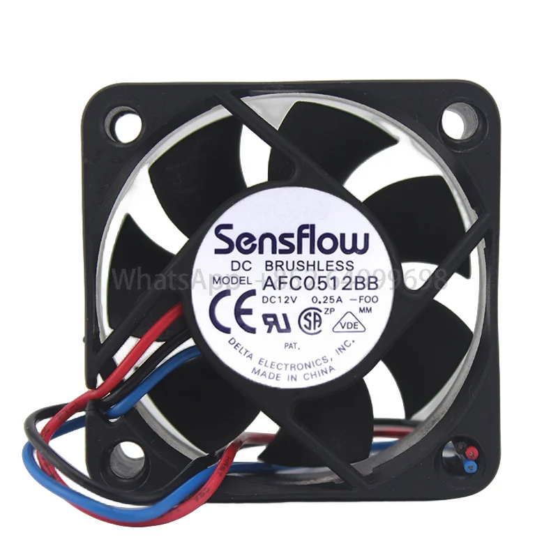 Original 5015 12V 0.25A 5cm 5cm AFC0512BB three-wire temperature control chassis fan
Original 5015 12V 0.25A 5cm 5cm AFC0512BB three-wire temperature control chassis fan