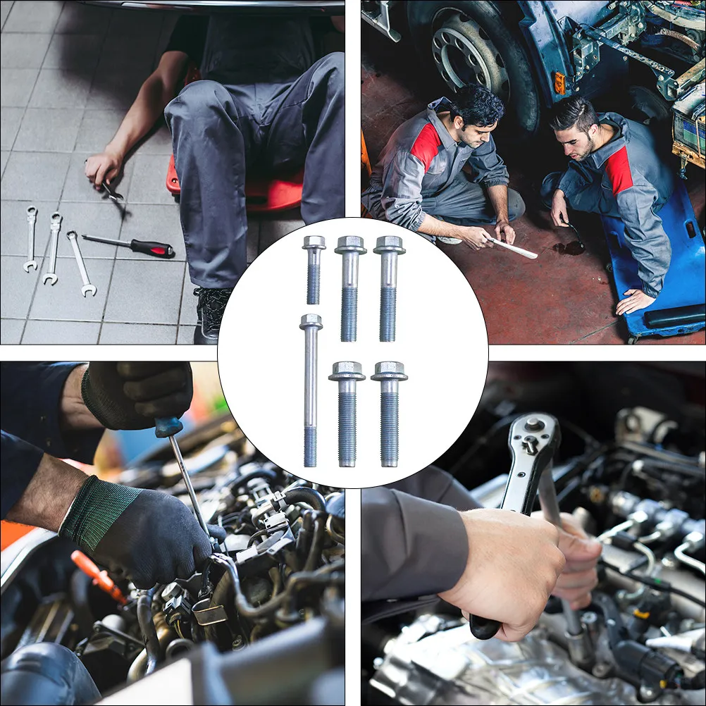 12Pcs Transmission Bolt Kit Series Engines Mounting Bolts Engine Stand Bolts Engine Bell Bolt Kit Strong Stability High
12Pcs Transmission Bolt Kit Series Engines Mounting Bolts Engine Stand Bolts Engine Bell Bolt Kit Strong Stability High