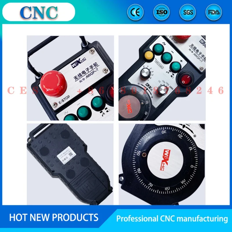 Fanuc Baoyuan system CNC controller hand crank pulse generator Wireless electronic handwheel CNC machining center
Fanuc Baoyuan system CNC controller hand crank pulse generator Wireless electronic handwheel CNC machining center