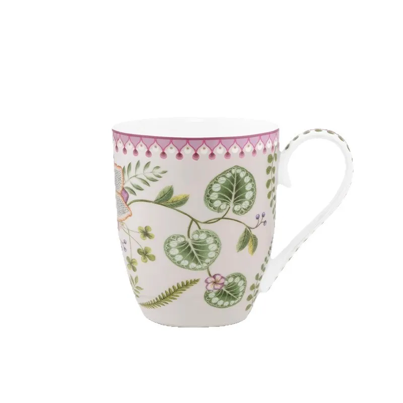 Lily and water lily series mug high-value ceramic pair of water cup
Lily and water lily series mug high-value ceramic pair of water cup