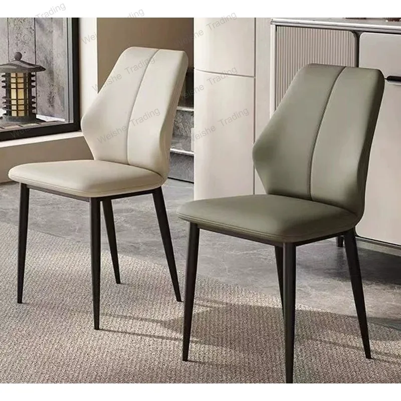 Light luxury Italian minimalist high-end, dining chair, backrest soft bag, restaurant dining table and chairs are simple
Light luxury Italian minimalist high-end, dining chair, backrest soft bag, restaurant dining table and chairs are simple