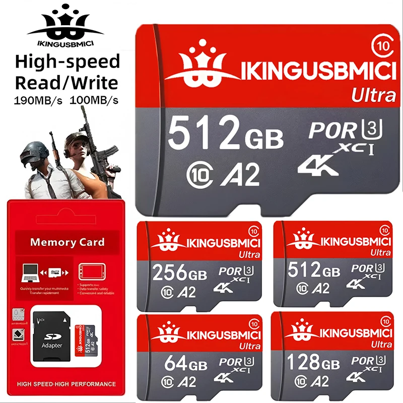High Endurance Micro TF SD Card TF Cards Memory Card SD Cards 256GB 32GB 64GB Reliable Performance V30 for Nintendo Switch Phone
High Endurance Micro TF SD Card TF Cards Memory Card SD Cards 256GB 32GB 64GB Reliable Performance V30 for Nintendo Switch Phone