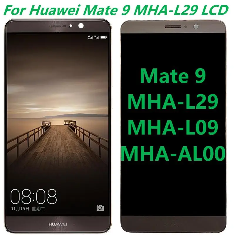 5.9'' Original LCD For HUAWEI Mate 9 LCD Display With Frame Huawei Mate 9 MHA-L29 L09 LCD Touch Screen Digitizer Replacement
5.9'' Original LCD For HUAWEI Mate 9 LCD Display With Frame Huawei Mate 9 MHA-L29 L09 LCD Touch Screen Digitizer Replacement