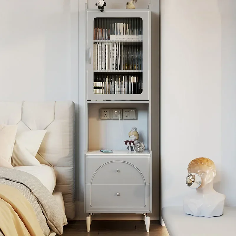 Nordic Multifunctional Nightstands Center Narrow Italian Minimalist Luxury Bedside Table Mobile Bedroom Nachttisch Furnitures
Nordic Multifunctional Nightstands Center Narrow Italian Minimalist Luxury Bedside Table Mobile Bedroom Nachttisch Furnitures