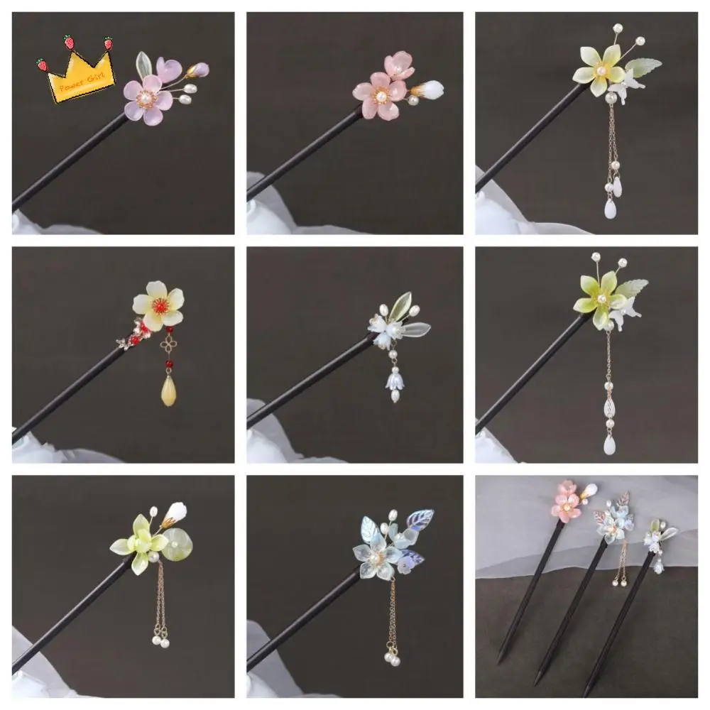 Elegant Tassel Flower Hair Stick Wood Chinese Style Pearl Hair Stick Hair Fork Hair Accessories Hanfu Hair Stick Party
Elegant Tassel Flower Hair Stick Wood Chinese Style Pearl Hair Stick Hair Fork Hair Accessories Hanfu Hair Stick Party