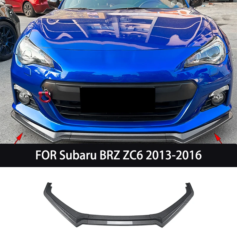 Car Accessories FOR Subaru BRZ ZC6 2013-2016 black ABS Front Bumper Lip Spoiler Splitters Cover Body kit Side Skirt
Car Accessories FOR Subaru BRZ ZC6 2013-2016 black ABS Front Bumper Lip Spoiler Splitters Cover Body kit Side Skirt