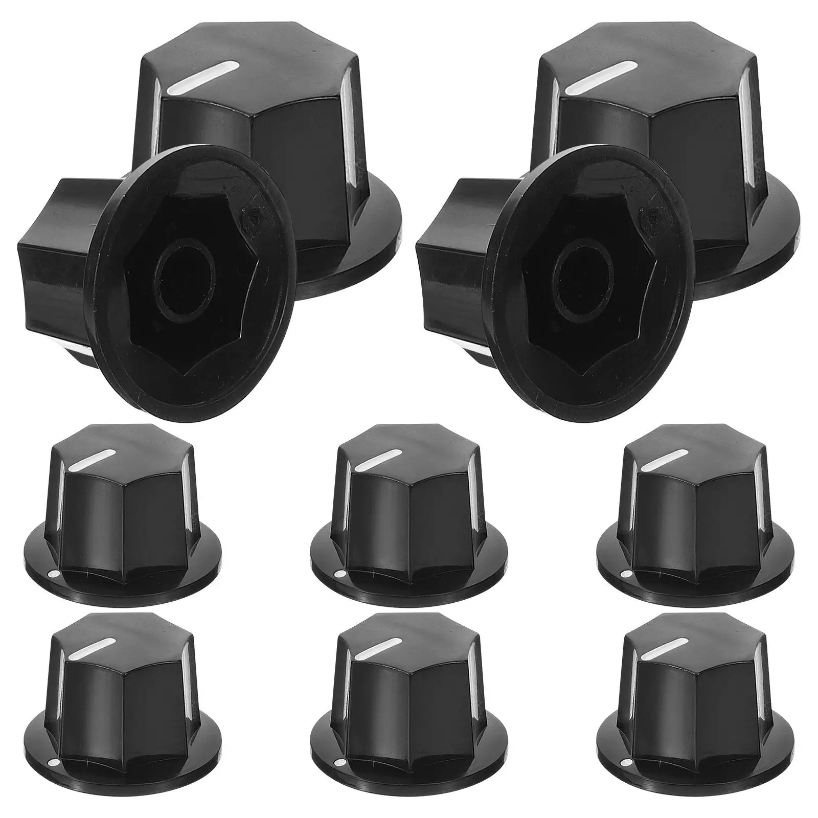 10pcs Guitar Knobs Electric Volume Caps Amplifier Abs Potentiometer Instrument Replacement Speaker Effect Bass Car
10pcs Guitar Knobs Electric Volume Caps Amplifier Abs Potentiometer Instrument Replacement Speaker Effect Bass Car