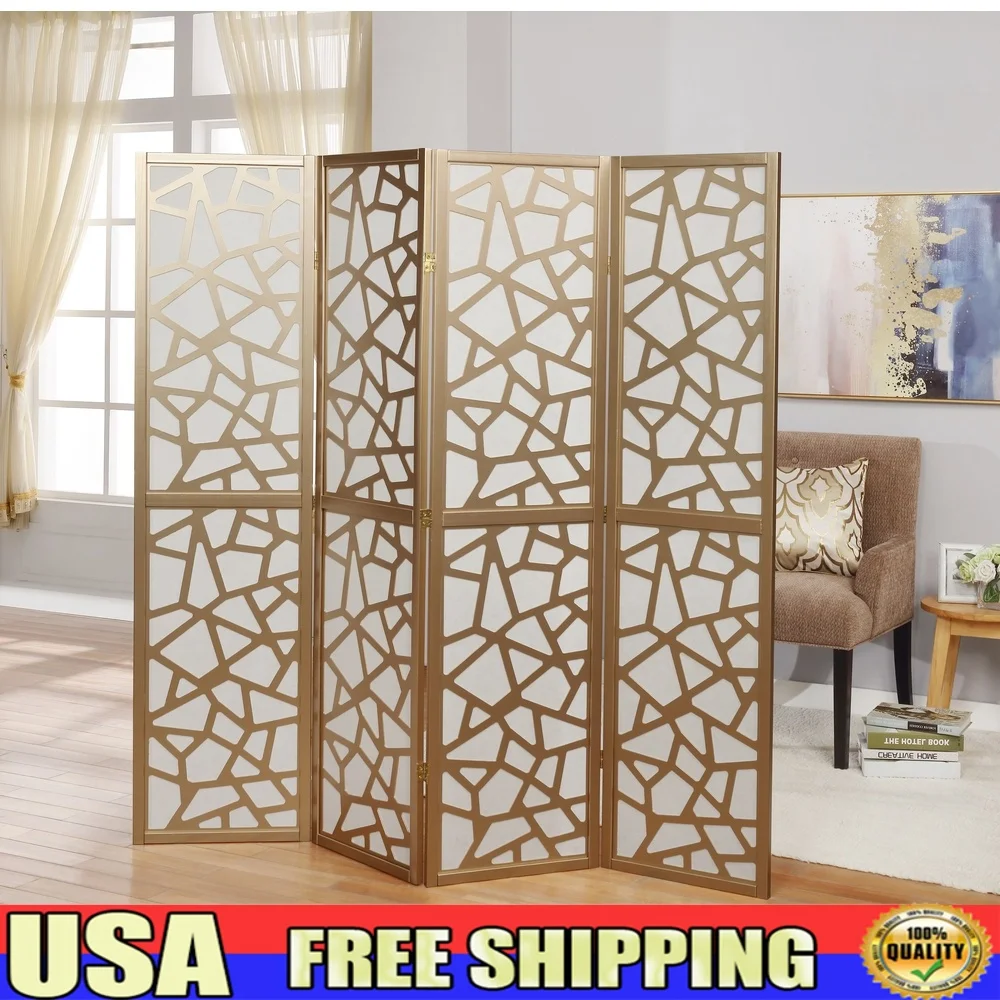 4 Panel Wood Frame Room Divider Folding Screen 70.3 Inch Tall Mosaic Design Easy Storage Pine MDF Nonwoven Fabric
4 Panel Wood Frame Room Divider Folding Screen 70.3 Inch Tall Mosaic Design Easy Storage Pine MDF Nonwoven Fabric