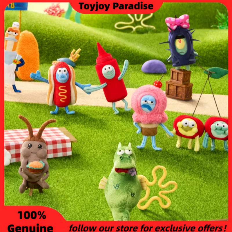 Genuine Spongebob Squarepants Welcome To Bikini Bottom Series 100% Delicious Theme Plush Doll Bag Pendant Keychain Birthday Gift
Genuine Spongebob Squarepants Welcome To Bikini Bottom Series 100% Delicious Theme Plush Doll Bag Pendant Keychain Birthday Gift