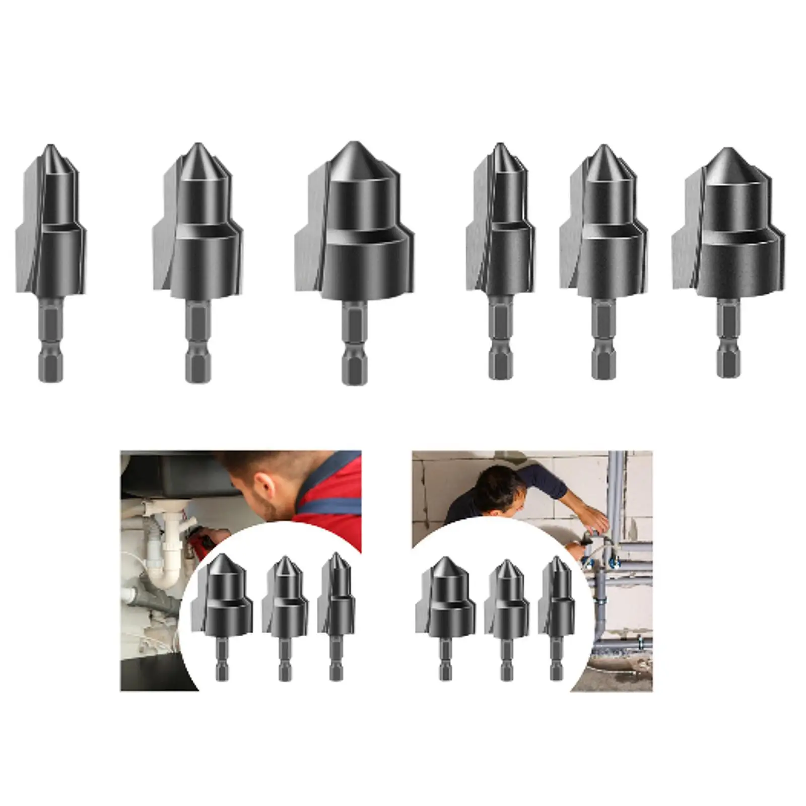 Ppr Lifting Stepped Drill Hex Rod Quick Change Wear Resistant Multifunctional for Water Pipe Repair Water Pipe Connection Tool
Ppr Lifting Stepped Drill Hex Rod Quick Change Wear Resistant Multifunctional for Water Pipe Repair Water Pipe Connection Tool