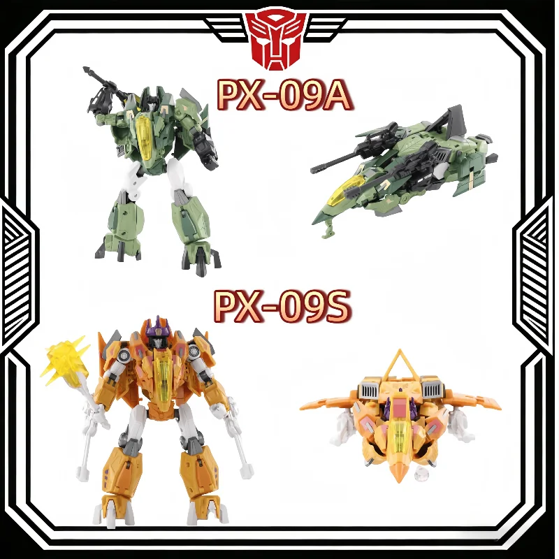 【IN STOCK NOW】Original Planet-X Transformation PX-09A Acid Storm PX-09S Sunstorm Action Figure Robot Toys
【IN STOCK NOW】Original Planet-X Transformation PX-09A Acid Storm PX-09S Sunstorm Action Figure Robot Toys
