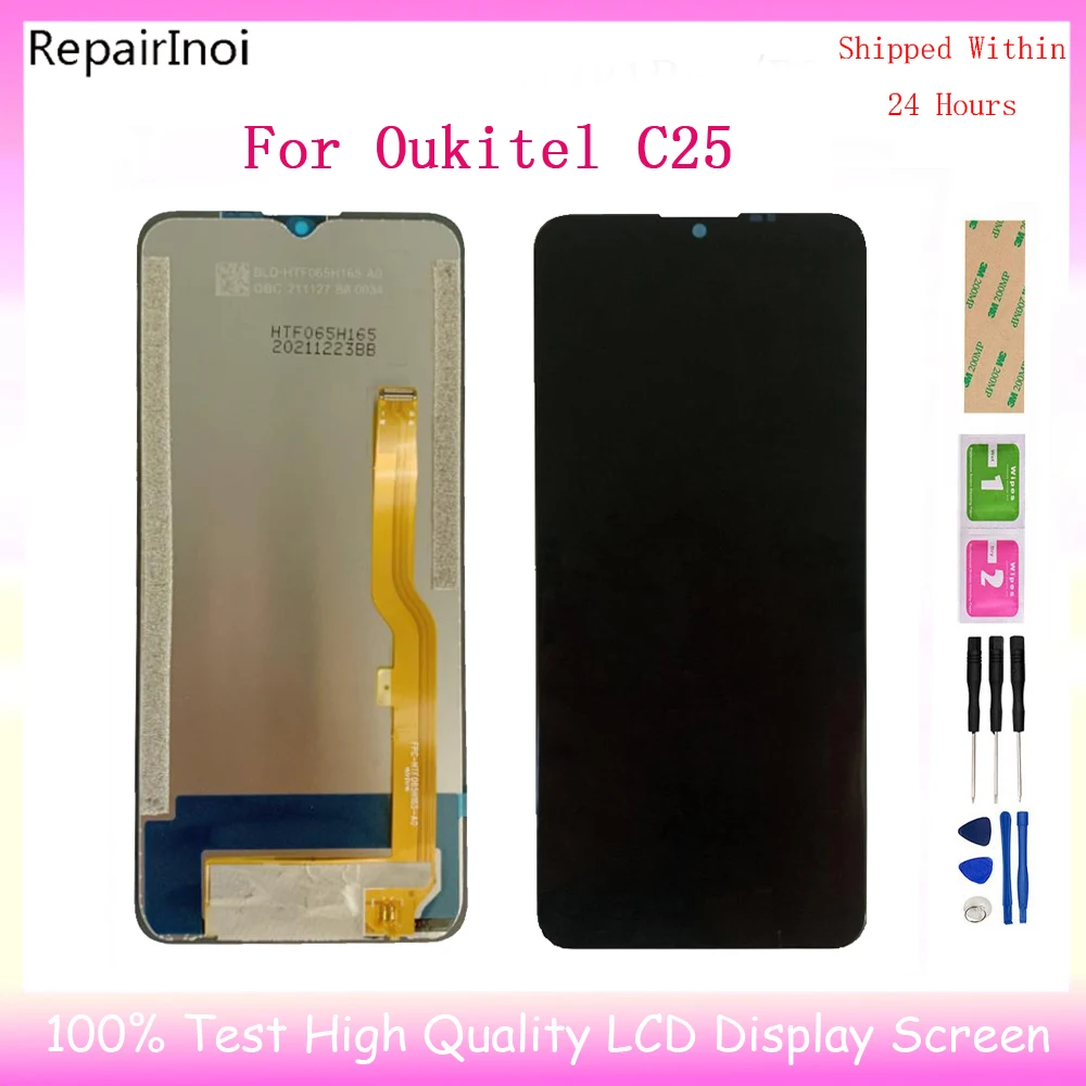 6,52-дюймовый ЖК-экран для Oukitel C25, ЖК-дисплей, дигитайзер сенсорного экрана в сборе для Oukitel C25, замена
6,52-дюймовый ЖК-экран для Oukitel C25, ЖК-дисплей, дигитайзер сенсорного экрана в сборе для Oukitel C25, замена