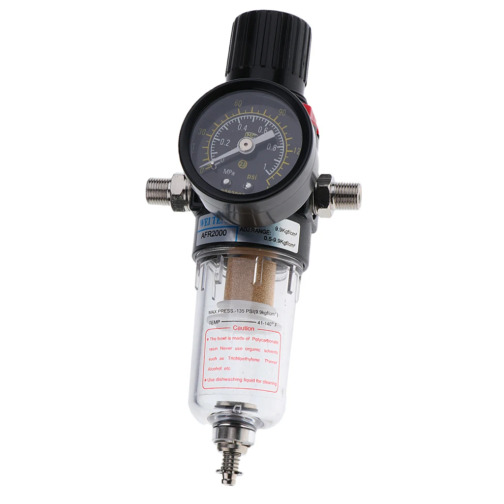 Filter Regulator Metal AFR-2000 Air Dryer Compressor Water Separator for Compressor Air Hose
Filter Regulator Metal AFR-2000 Air Dryer Compressor Water Separator for Compressor Air Hose