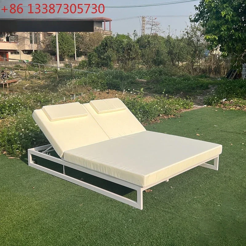 Outdoor metal bed sofa courtyard garden balcony beach furniture
Outdoor metal bed sofa courtyard garden balcony beach furniture
