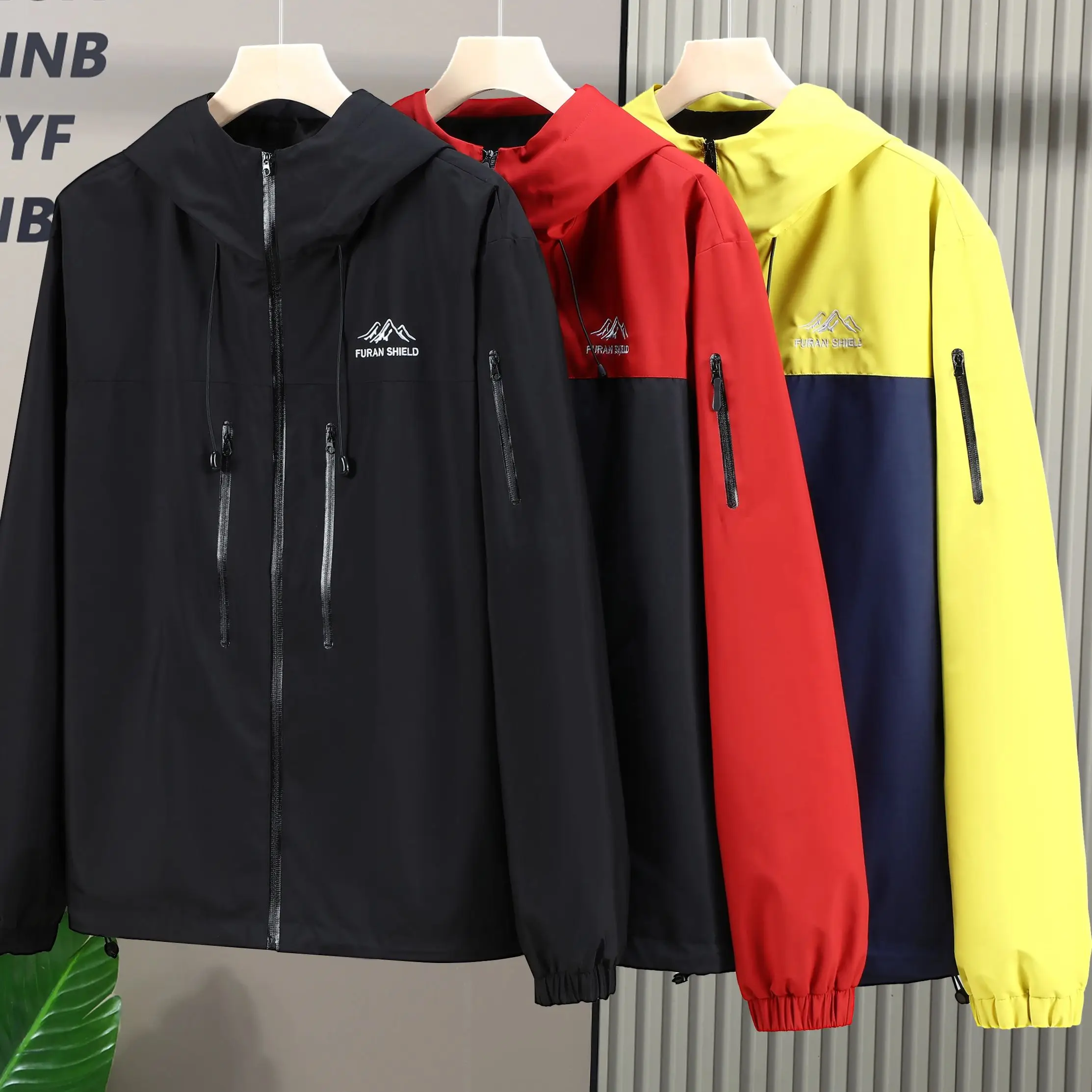 New hooded plus fat large size spliced top Interchange jacket functional coat
New hooded plus fat large size spliced top Interchange jacket functional coat