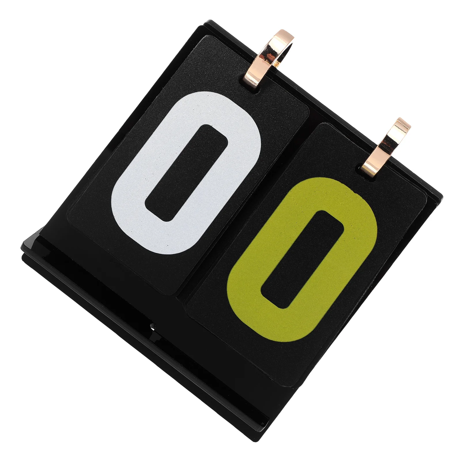 2-Digital Flip Scoreboard Tabletop Manual Score Keeper Tool Large Clear Numbers for Card Game Competitions Portable Sports
2-Digital Flip Scoreboard Tabletop Manual Score Keeper Tool Large Clear Numbers for Card Game Competitions Portable Sports