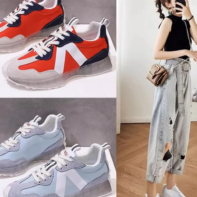 Authentic Leather Sport Shoes Women's New Style Dad Shoes Little Waist Versatile Fashionable Casual Shoes Breathable Flat Heel
Authentic Leather Sport Shoes Women's New Style Dad Shoes Little Waist Versatile Fashionable Casual Shoes Breathable Flat Heel