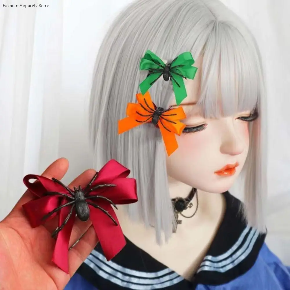 Festival Accessory Funny Spider Hair Clip Spider Theme Personalized Bowknot Hairpin Plastic Halloween Head Wear Party Dress Up
Festival Accessory Funny Spider Hair Clip Spider Theme Personalized Bowknot Hairpin Plastic Halloween Head Wear Party Dress Up