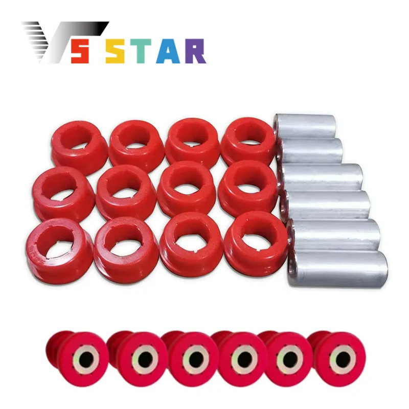 6 комплектов высококачественных полиуретановых втулок управления для Honda Civic серии EK 1996-2000 гг., красный EGPJ-96-00
6 комплектов высококачественных полиуретановых втулок управления для Honda Civic серии EK 1996-2000 гг., красный EGPJ-96-00