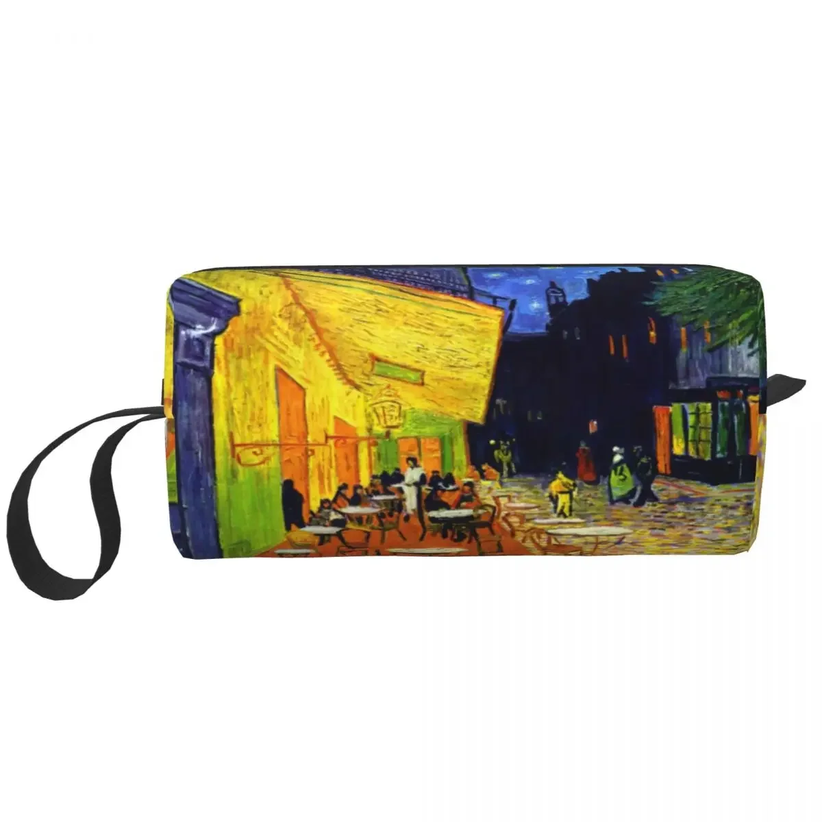 Fashion Cafe Terrace At Night Travel Toiletry Bag Women Vincent Van Gogh Painting Makeup Cosmetic Bag Beauty Storage Dopp Kit
Fashion Cafe Terrace At Night Travel Toiletry Bag Women Vincent Van Gogh Painting Makeup Cosmetic Bag Beauty Storage Dopp Kit