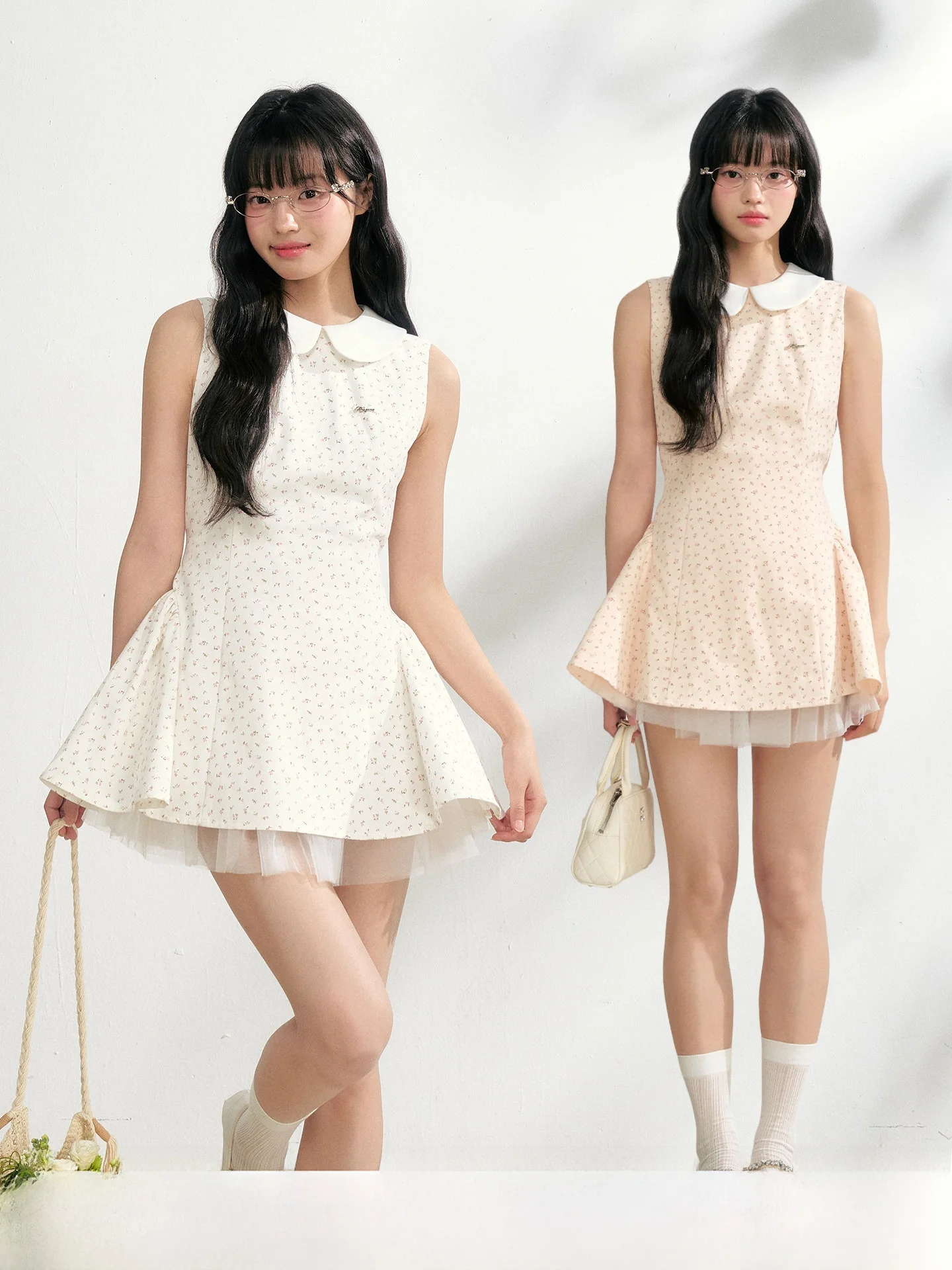 NANGOON Spring Summer New Floral Doll Collar Denim Dress Women's Versatile Design A-Line Skirt Sweet Style City Commute
NANGOON Spring Summer New Floral Doll Collar Denim Dress Women's Versatile Design A-Line Skirt Sweet Style City Commute
