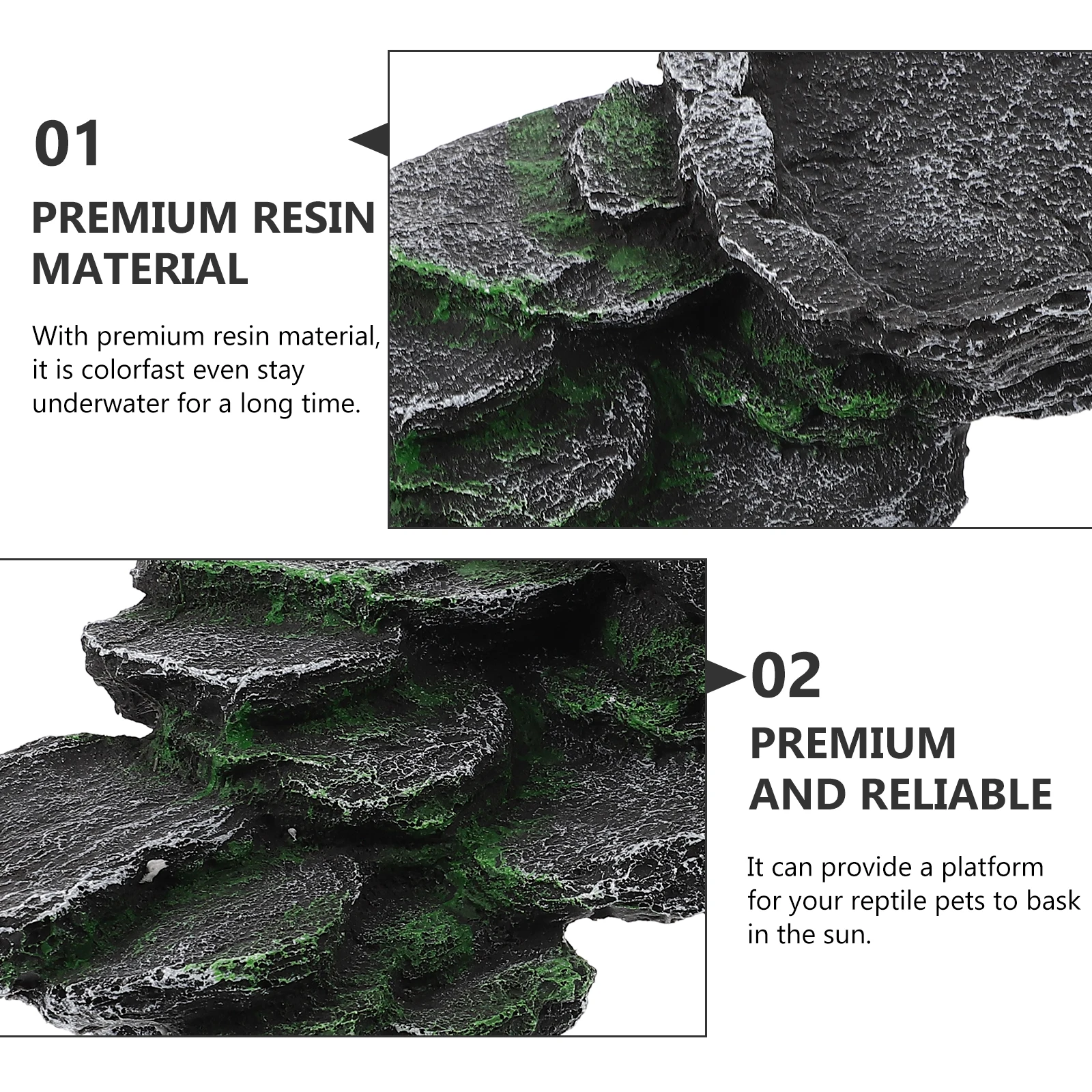 Tortoise Turtle Basking Platform Resin Material Habitat Accessories Reptile Tank Decor Desktop Vivid Simulation Pet Climbing
Tortoise Turtle Basking Platform Resin Material Habitat Accessories Reptile Tank Decor Desktop Vivid Simulation Pet Climbing
