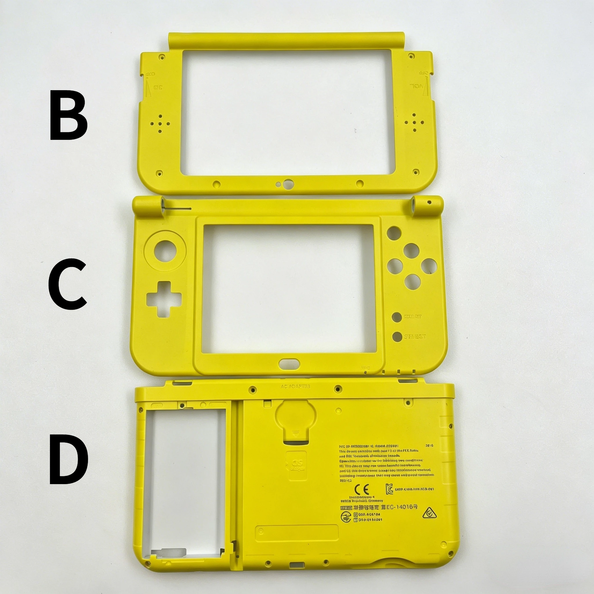For NEW 3DS XL Full Housing Replacement Set Middle Frame Hinge Part Bottom Shell Battery Cover Plastic Housing Shell Repair Part
For NEW 3DS XL Full Housing Replacement Set Middle Frame Hinge Part Bottom Shell Battery Cover Plastic Housing Shell Repair Part
