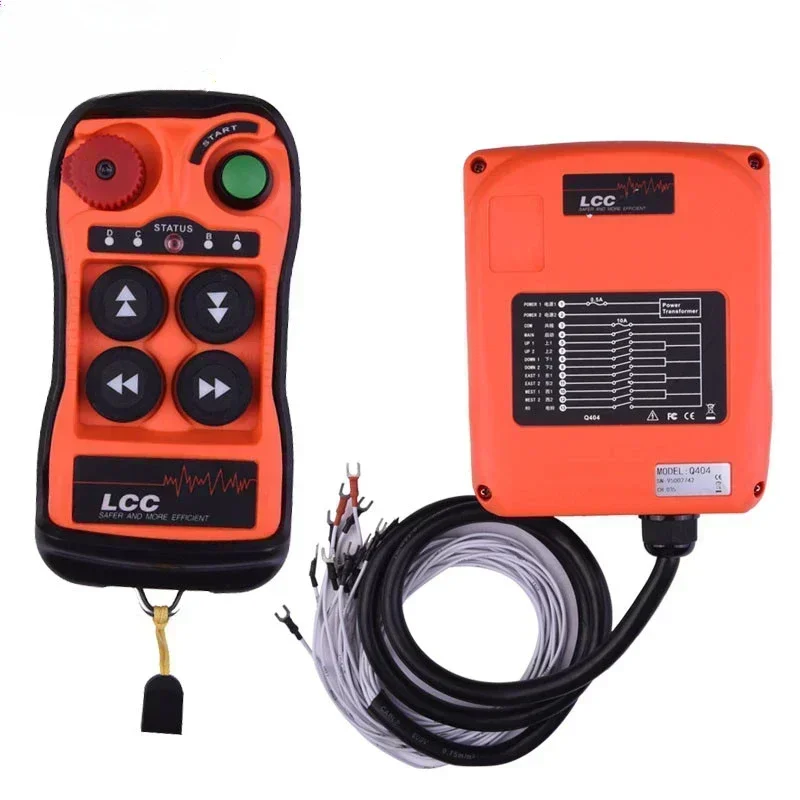 Hot SalesLCC 24v Factory Outlet Waterproof Tower Crane Wireless Industrial Remote Control
Hot SalesLCC 24v Factory Outlet Waterproof Tower Crane Wireless Industrial Remote Control