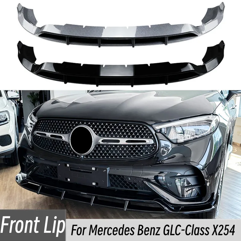 For 2023+ Mercedes Benz GLC-Class X254 GLC260 300 Car Front Bumper Lip Chin Spoiler Splitter Bodykit Exterior Tuning Accessories
For 2023+ Mercedes Benz GLC-Class X254 GLC260 300 Car Front Bumper Lip Chin Spoiler Splitter Bodykit Exterior Tuning Accessories