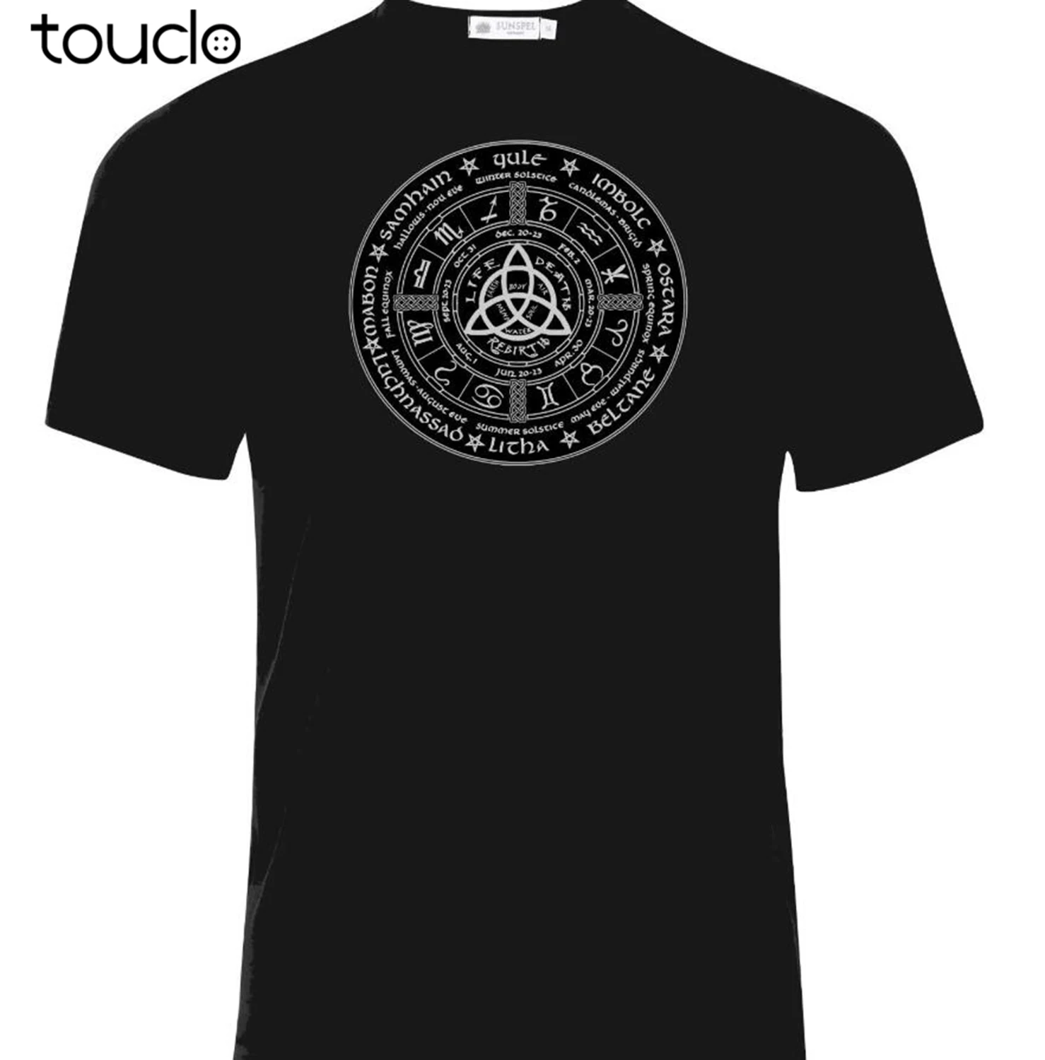 New Mens T Shirts Pagan Year Wheel Festival Magic Astrological Zodiac T.Shirt Print Round Neck Man
New Mens T Shirts Pagan Year Wheel Festival Magic Astrological Zodiac T.Shirt Print Round Neck Man