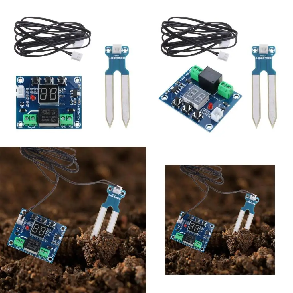 E8BD Soil Moisture Controller for Auto Irrigation for DC 12V Soil Humidity Controller
E8BD Soil Moisture Controller for Auto Irrigation for DC 12V Soil Humidity Controller