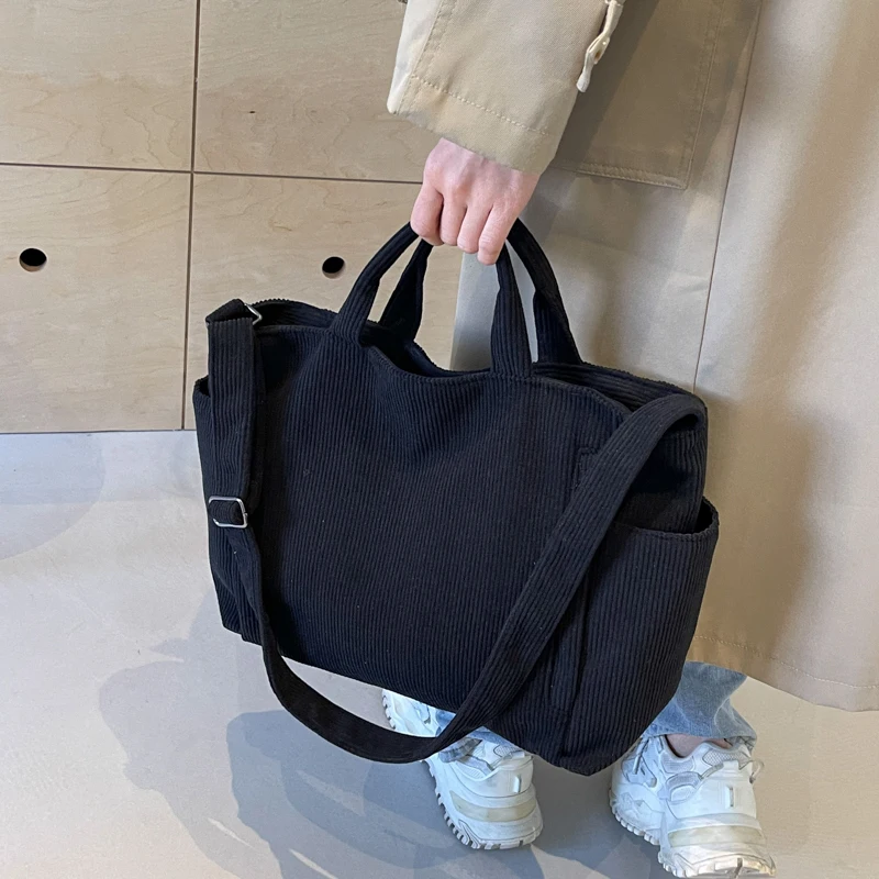 Tiptoegirls Classic Corduroy Fabric Female Handbag Light Weight Casual Simple Women Totes Bag Commuting Shoulder Messenger Bags
Tiptoegirls Classic Corduroy Fabric Female Handbag Light Weight Casual Simple Women Totes Bag Commuting Shoulder Messenger Bags