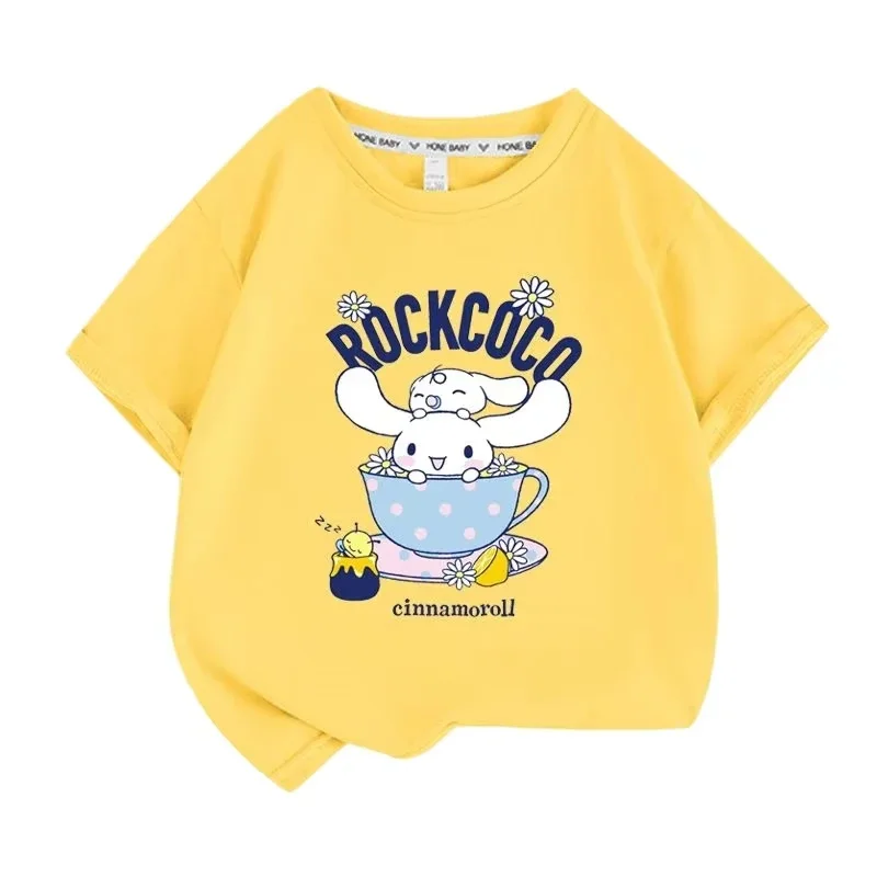 Yuguigou Tea Cup Cartoon Printed Children's T-shirt Loose Casual Round Neck Parent Child Short Sleeve Summer New Style 2026
Yuguigou Tea Cup Cartoon Printed Children's T-shirt Loose Casual Round Neck Parent Child Short Sleeve Summer New Style 2026