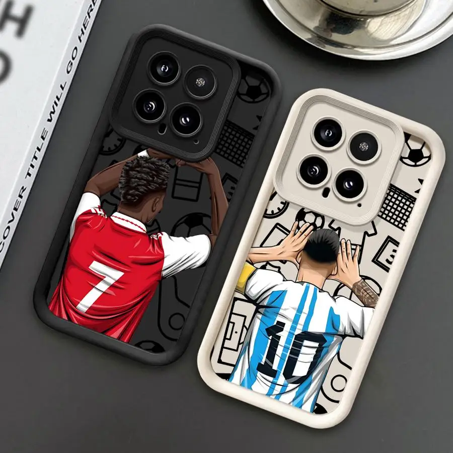 Чехол для телефона с мультяшным футбольным номером для Xiaomi Redmi Note 11 14 Pro 5G 12S 11S 12 13 11 Pro Plus 10S 10 Pro 4G Capa Coque Cover
Чехол для телефона с мультяшным футбольным номером для Xiaomi Redmi Note 11 14 Pro 5G 12S 11S 12 13 11 Pro Plus 10S 10 Pro 4G Capa Coque Cover