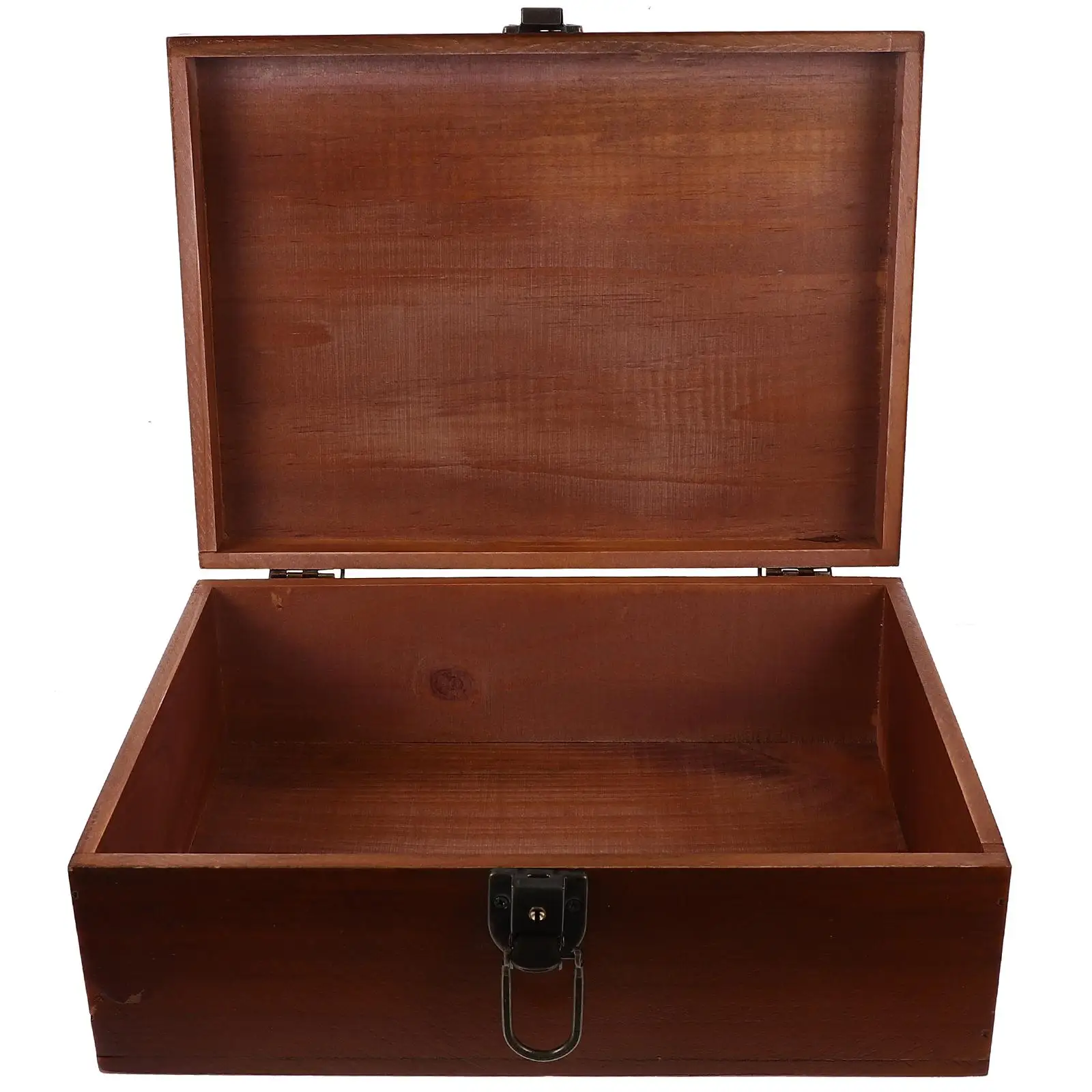 Wooden Storage Box Solid Wood Jewelry Display Case Earrings Organizer Vintage Decor Boxes Large Size Retro Style Wooden Box
Wooden Storage Box Solid Wood Jewelry Display Case Earrings Organizer Vintage Decor Boxes Large Size Retro Style Wooden Box