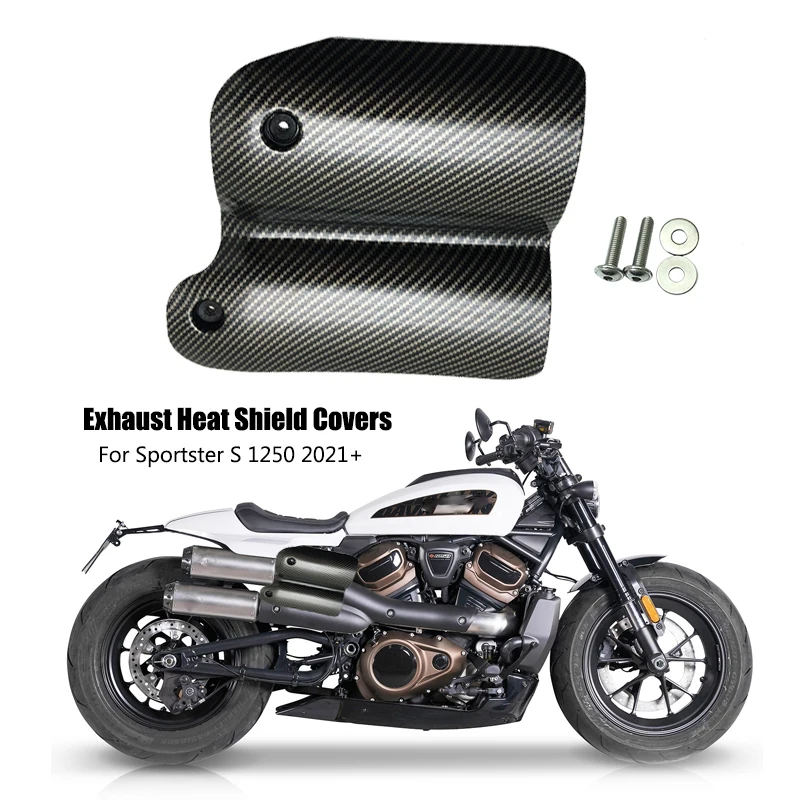 Motorcycle Rear Passenger Heat Shield Covers Exhaust Pipe Hot Insulation Cover For Sportster S 1250 RH1250 2021 2022 2023
Motorcycle Rear Passenger Heat Shield Covers Exhaust Pipe Hot Insulation Cover For Sportster S 1250 RH1250 2021 2022 2023