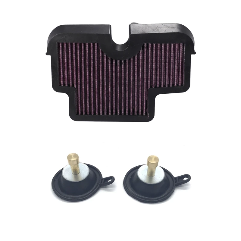 Motorcycle Air Filter For KAWASAKI Versys With For YAMAHA TDM850 Carburetor Accelerator Valve Diaphragm
Motorcycle Air Filter For KAWASAKI Versys With For YAMAHA TDM850 Carburetor Accelerator Valve Diaphragm
