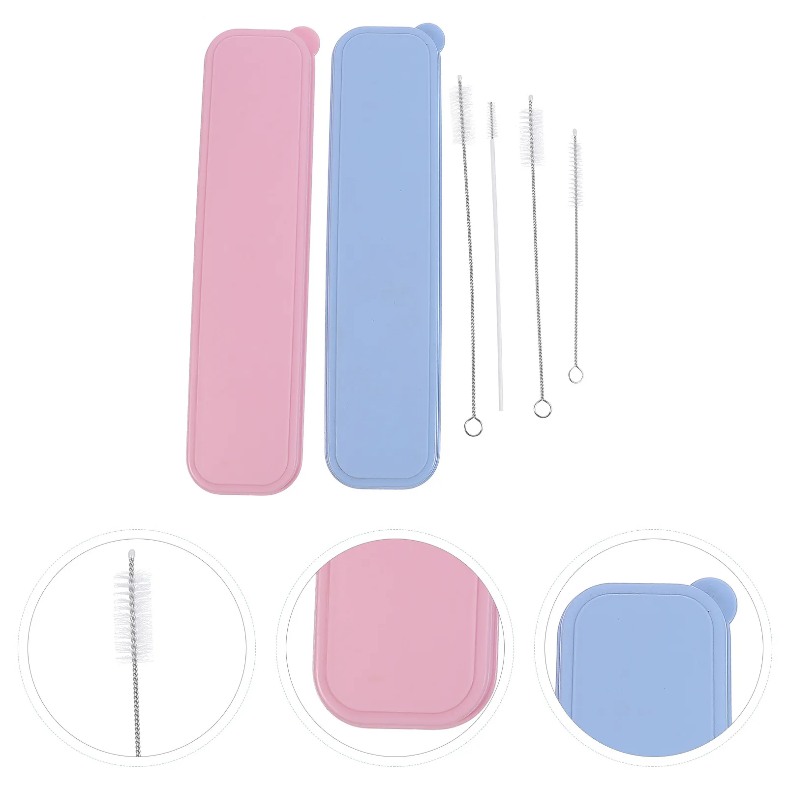 1Set Food Grade Portable Straw Storage Box Set Smooth Edge Oblong Design for Home Restaurant Hotel Outdoor Hygienic Straw
1Set Food Grade Portable Straw Storage Box Set Smooth Edge Oblong Design for Home Restaurant Hotel Outdoor Hygienic Straw