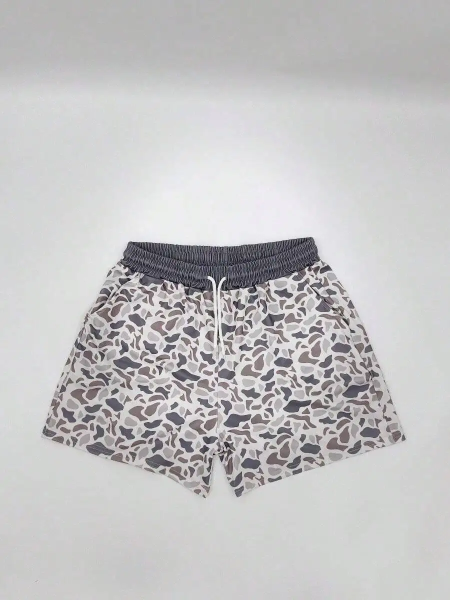 Men Camo Print Loose Shorts For Beach Casual Workout
Men Camo Print Loose Shorts For Beach Casual Workout