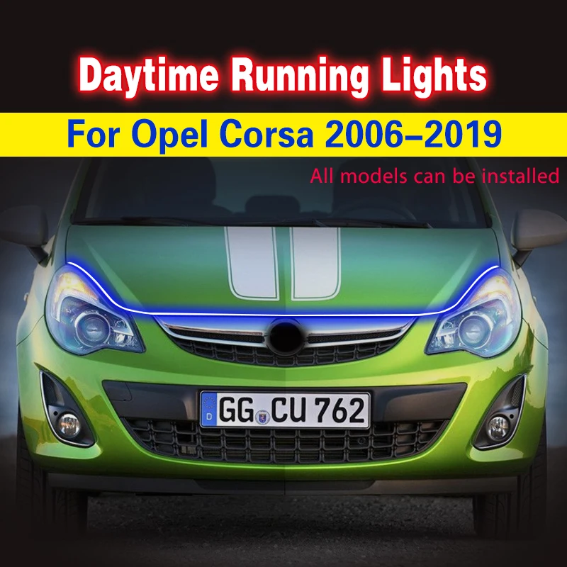 1pcs Auto Led DRL Daytime Running Light Strip Waterproof Flexible Car Headlight Day Light 12V Universal for Opel Corsa 2006-2019
1pcs Auto Led DRL Daytime Running Light Strip Waterproof Flexible Car Headlight Day Light 12V Universal for Opel Corsa 2006-2019