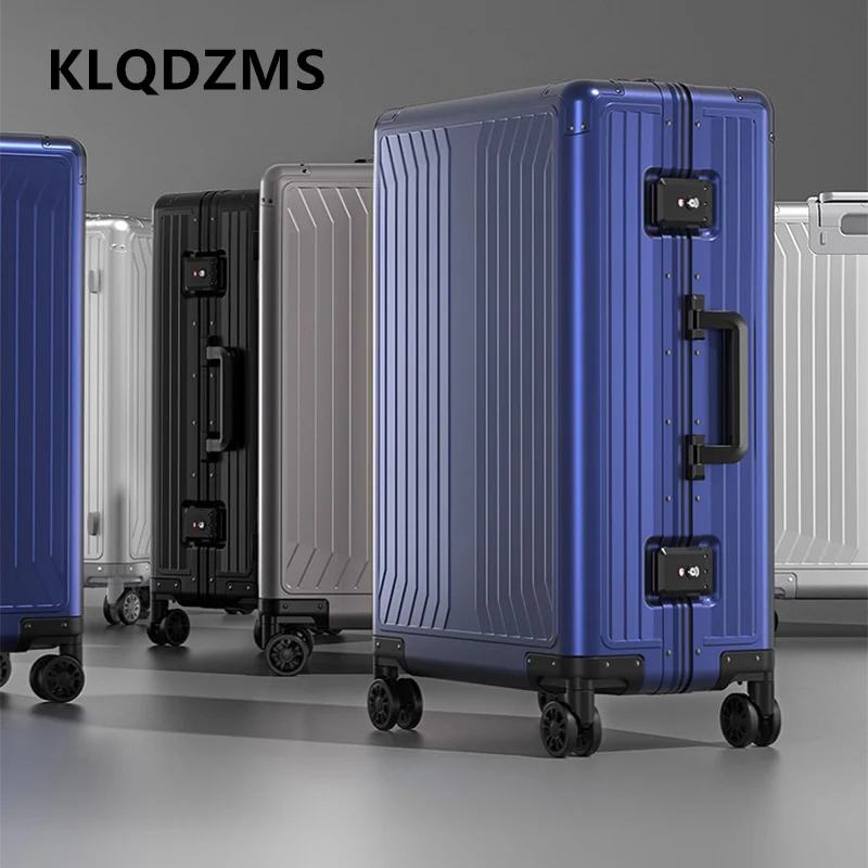 KLQDZMS 20"24"28Inch Men's Suitcase All Aluminum Magnesium Alloy Boarding Box Business Trolley Case Large Capacity Luggage
KLQDZMS 20"24"28Inch Men's Suitcase All Aluminum Magnesium Alloy Boarding Box Business Trolley Case Large Capacity Luggage