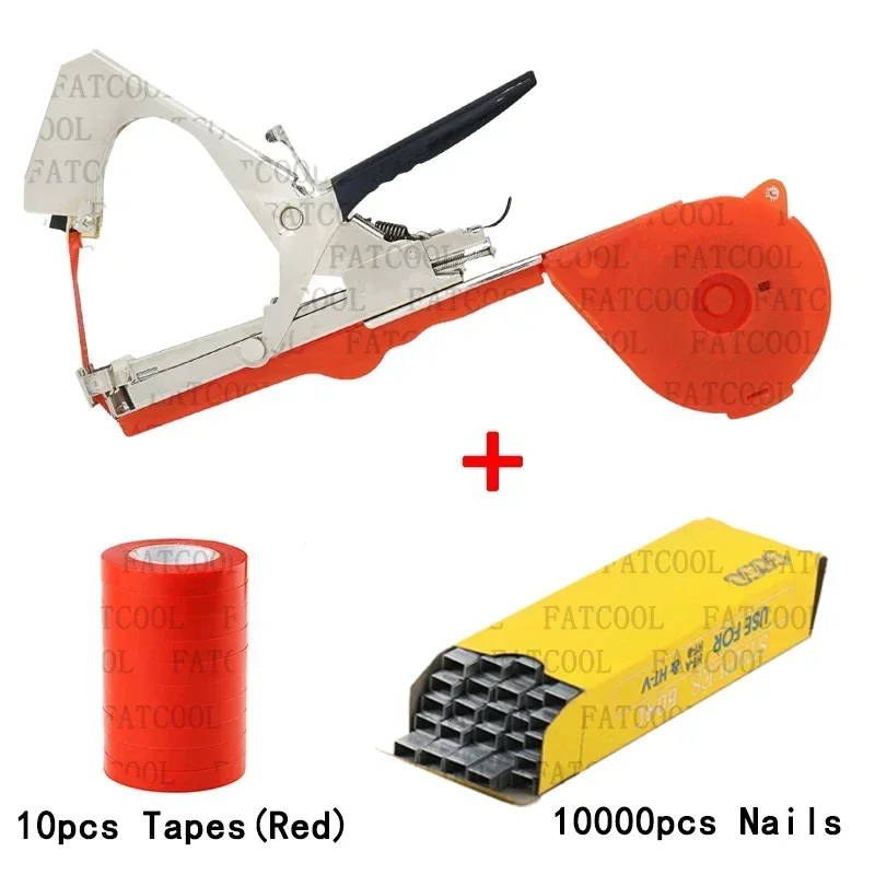 FACTOOL Tying Machine Plant Garden Plant Tapetool Tapener +10 Rolls Tape Set for Vegetable Grape Tomato Cucumber Pepper Flower
FACTOOL Tying Machine Plant Garden Plant Tapetool Tapener +10 Rolls Tape Set for Vegetable Grape Tomato Cucumber Pepper Flower
