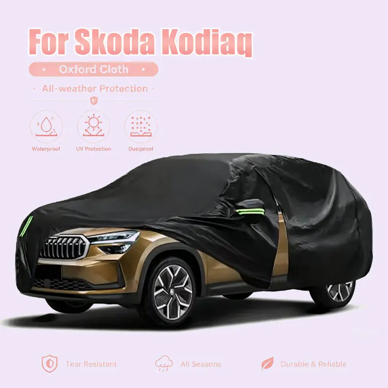For Skoda Kodiaq Full Car Cover Side Zipper Waterproof Dustproof Sun Protection Outdoor Exterior Accessories
For Skoda Kodiaq Full Car Cover Side Zipper Waterproof Dustproof Sun Protection Outdoor Exterior Accessories