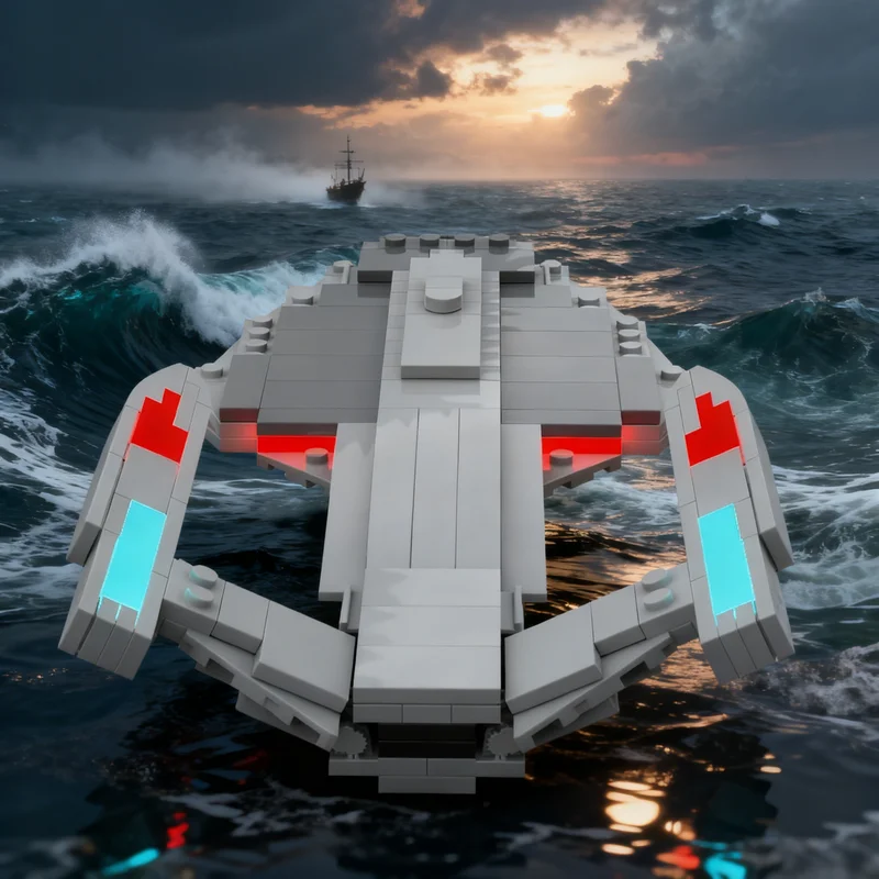 318pcs MOC Star Trek Inquiry Class Starship Scale Space Model Building Blocks Toy Architecture Christmas Gift Creative Idea
318pcs MOC Star Trek Inquiry Class Starship Scale Space Model Building Blocks Toy Architecture Christmas Gift Creative Idea